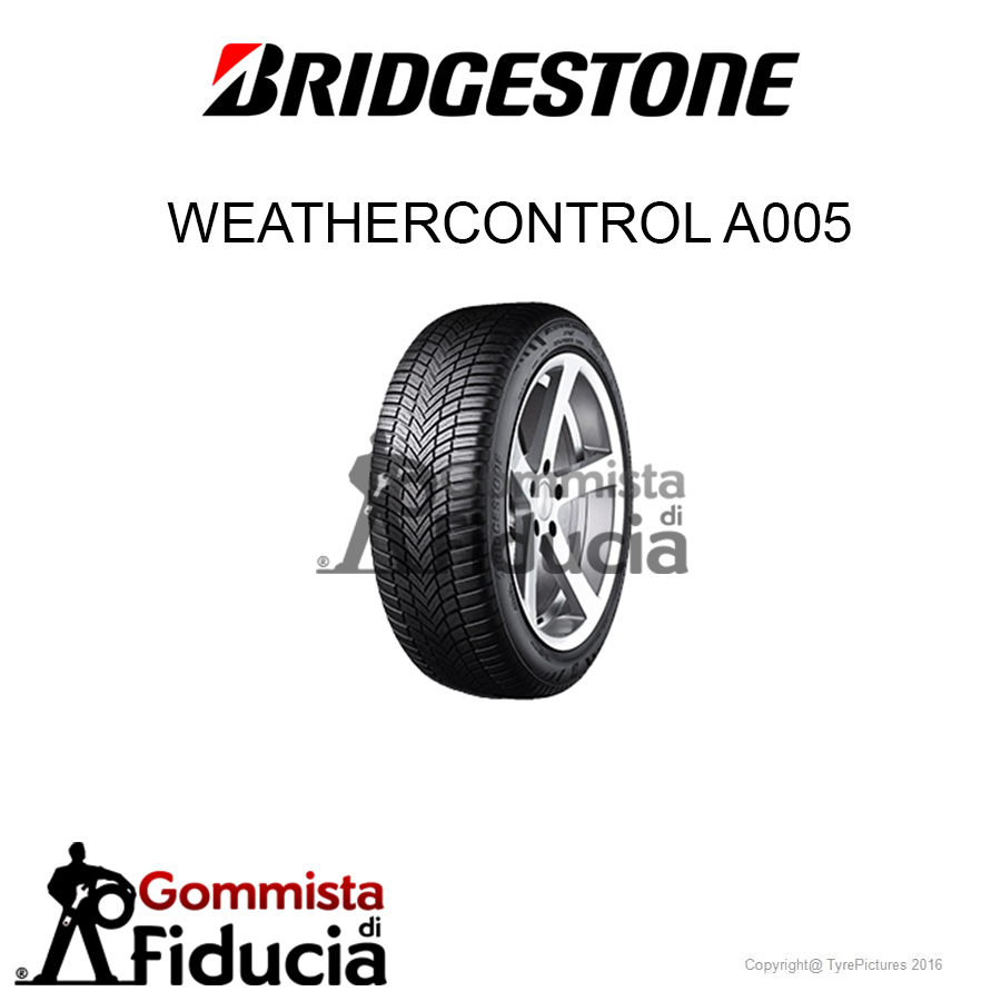 A005.jpg BRIDGESTONE - 185 65 15 WEATHER CONTROL A005 EVO 92V XL* - immagine 1