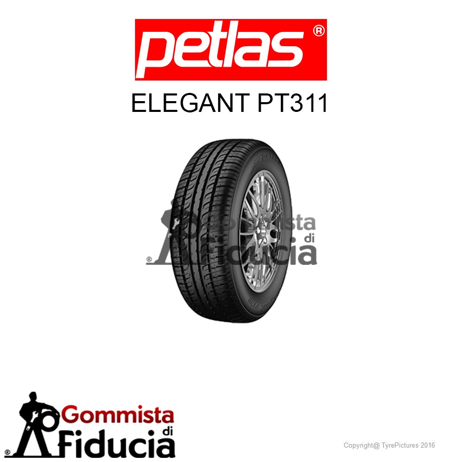 PT311.jpg PETLAS - 155 70 12 ELEGANT PT311 73T* - immagine 1
